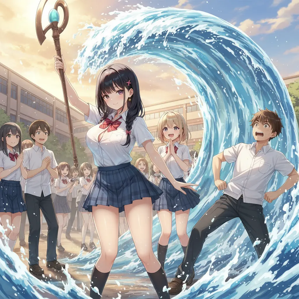 WaryVoice1332의 魔法の学校でキャンパスライフ