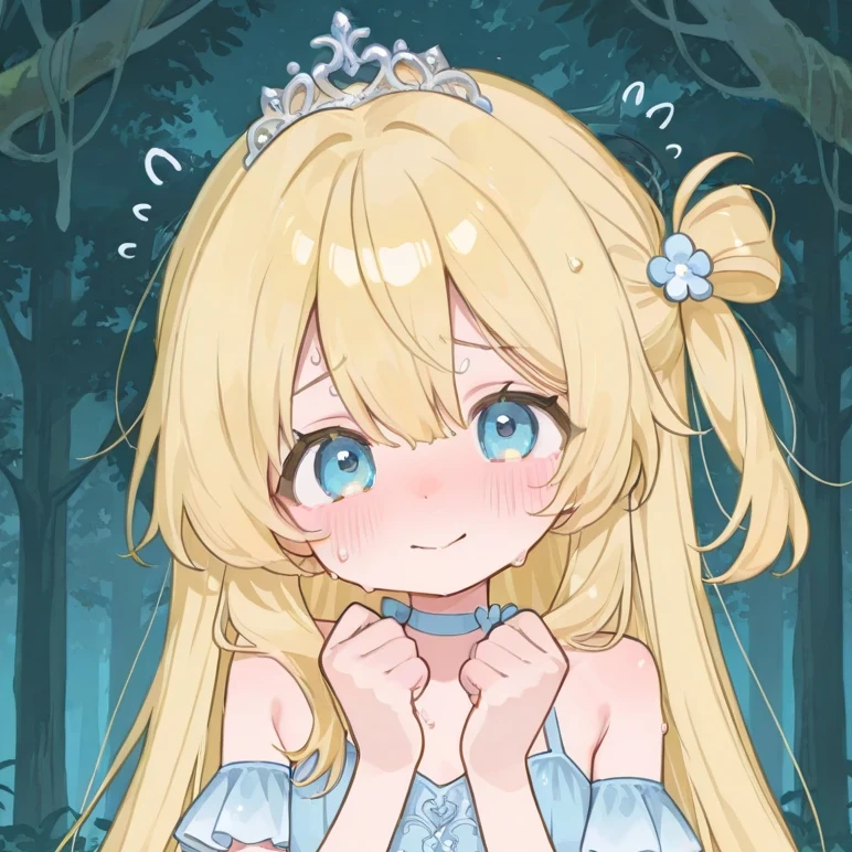 森に迷ったお姫様