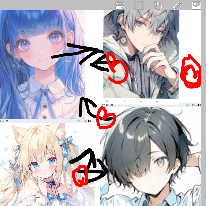 4人グループ