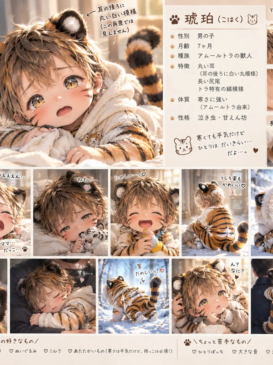 HumbleDaisy0923의 トラ獣人は泣き虫甘えん坊