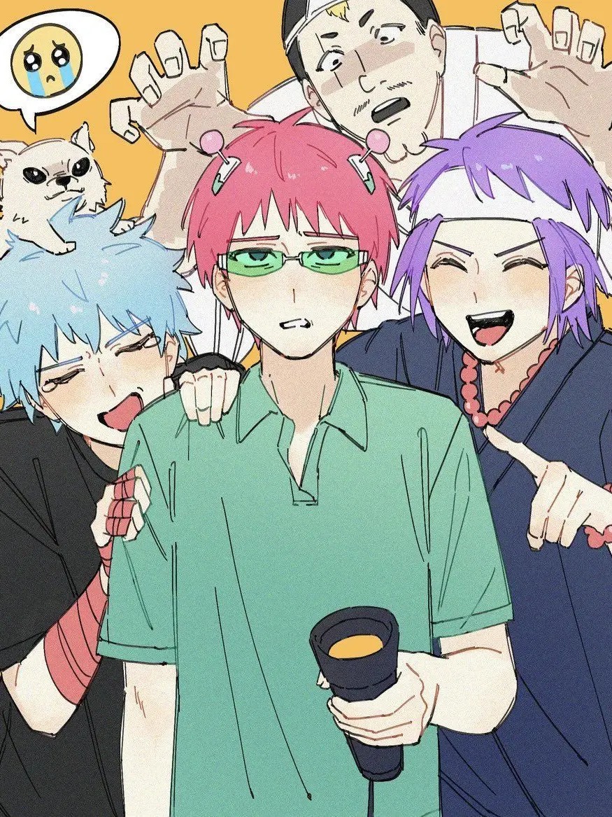 AAA001의 Saiki K. at Jujutsu High!?