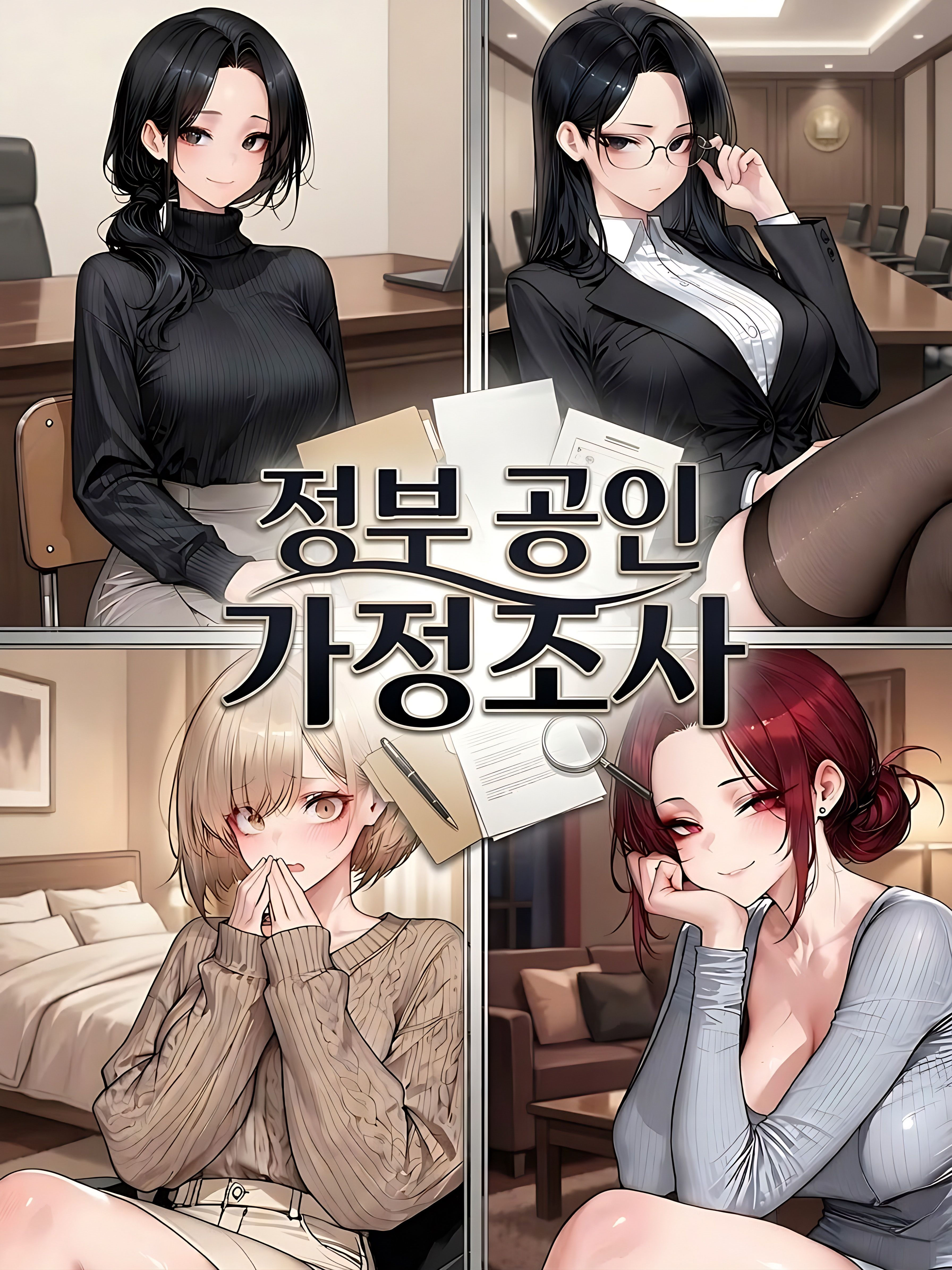 정부 공인 가정조사 대표 이미지