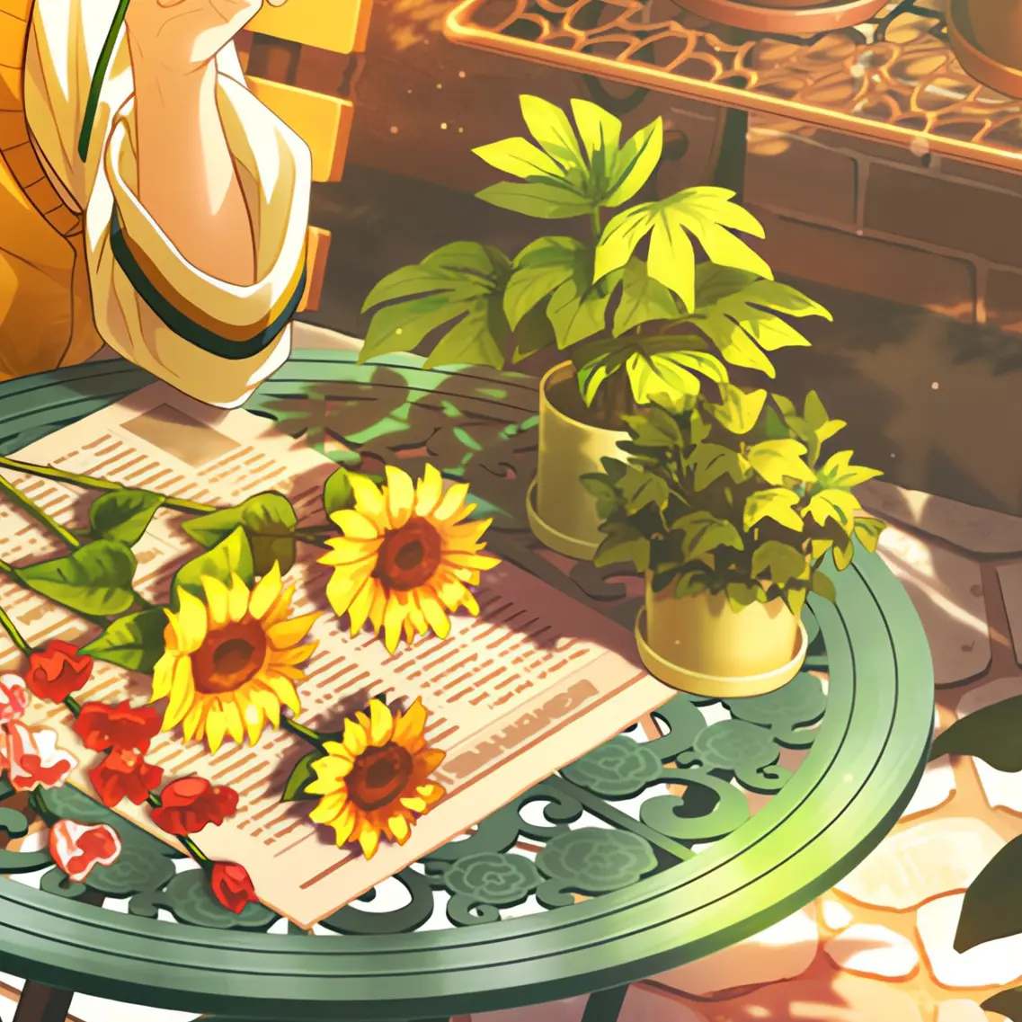 ShabbyOasis4956의 花屋の店員さん