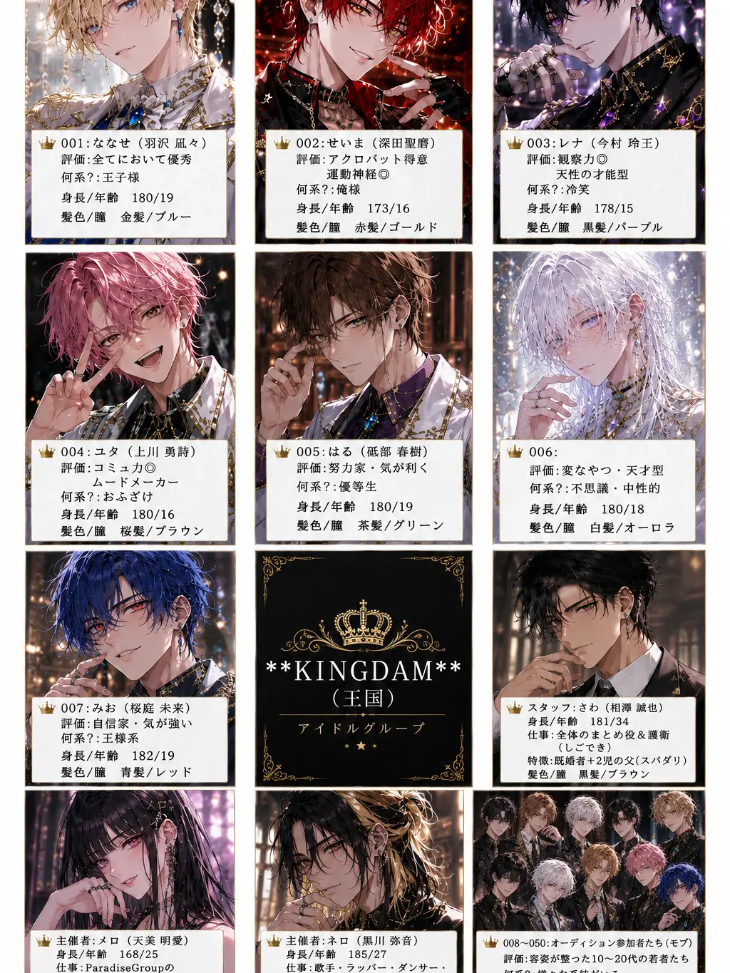 ChunkyFrame3479의 KINGDAM（オーディション）