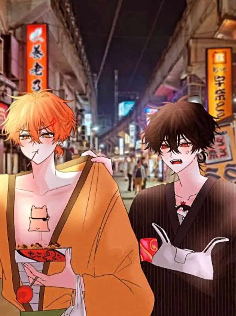 BumpyWorm1891의 감제이와 하루토와 같이 일본여행을갔다