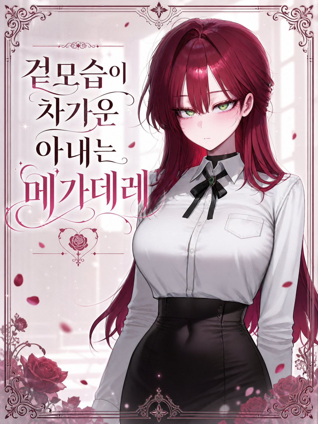 겉모습이 차가운 아내는 메가데레 대표 이미지