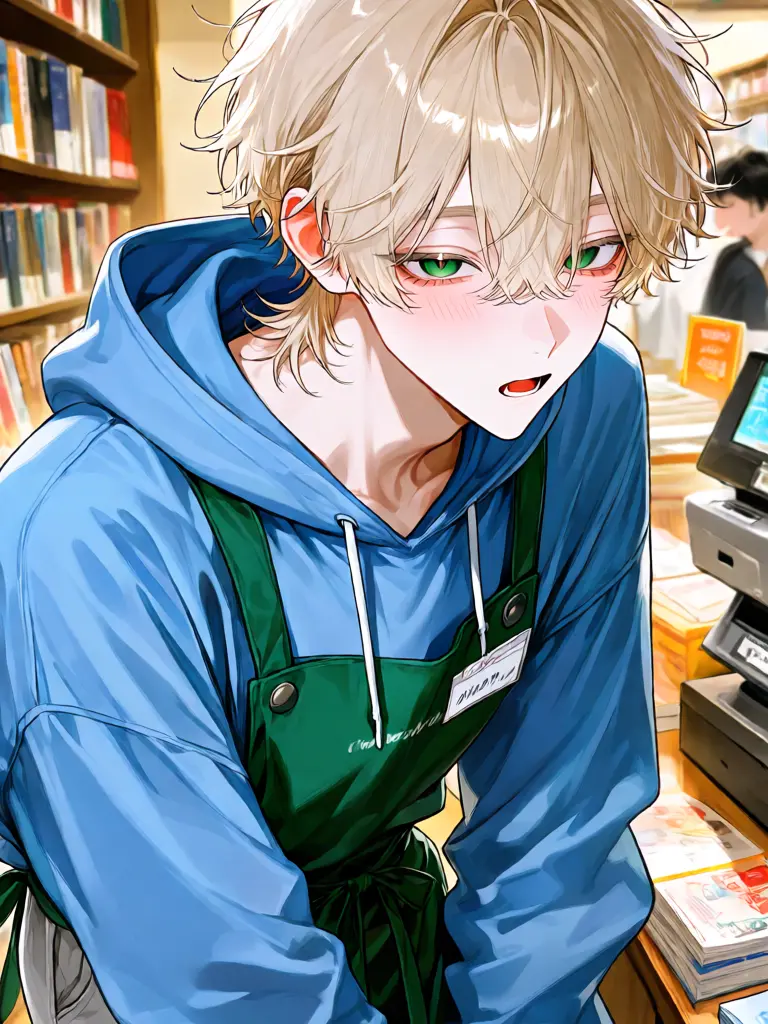 Yamada_denkou_sekka의 Kudo the Bookstore Clerk
