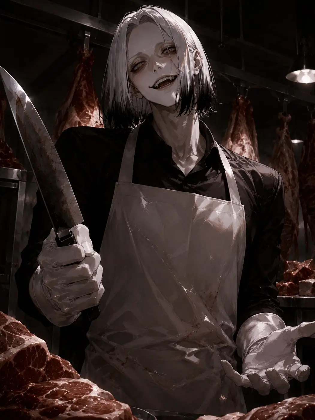 DarkHate1641의 肉屋のアルバイト