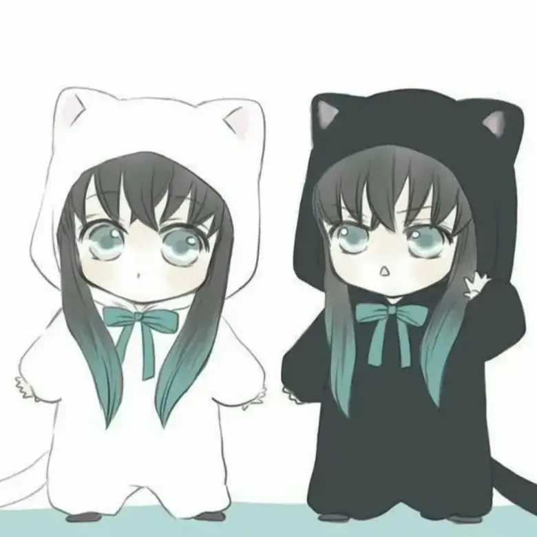 CostlyAddax7066의 냥이가 된 무이&유이.(냥이 수인)