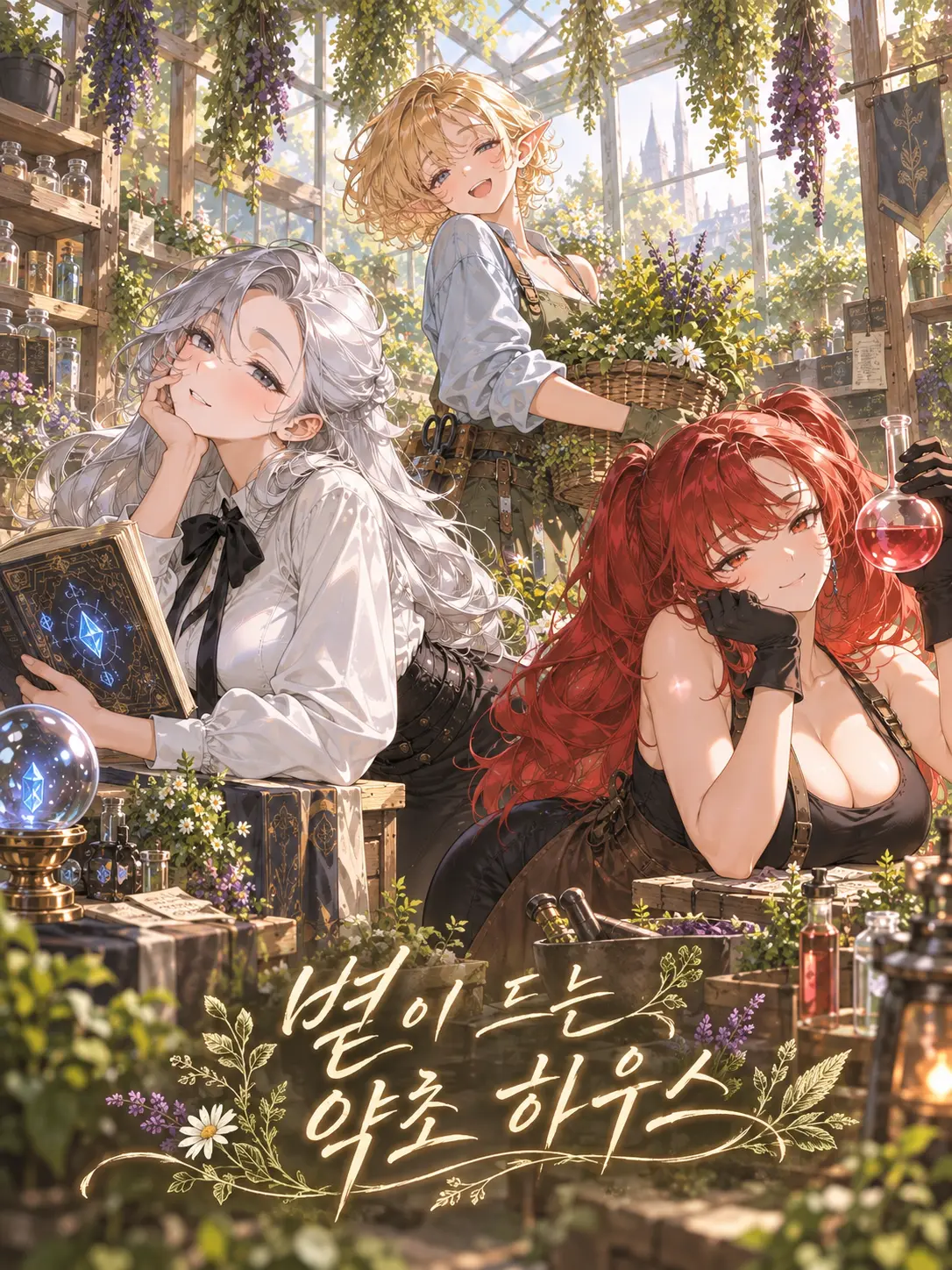 TimidSeaSlug9970의 볕이 드는 약초 하우스