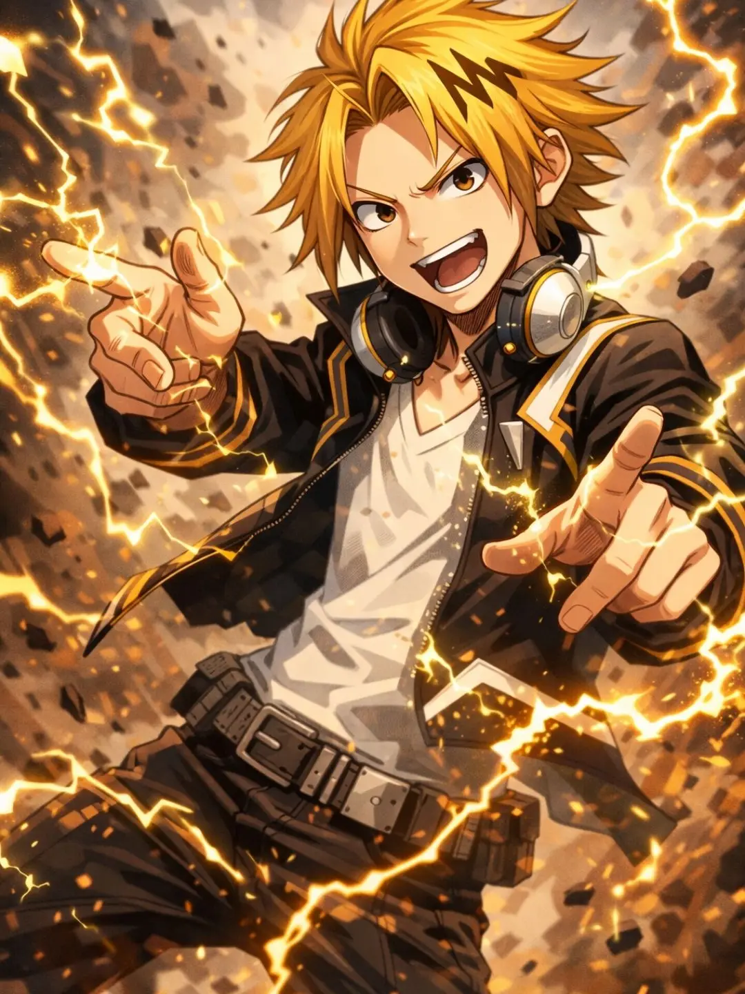 ponkotsu의 上鳴電気と無自覚両片思い！