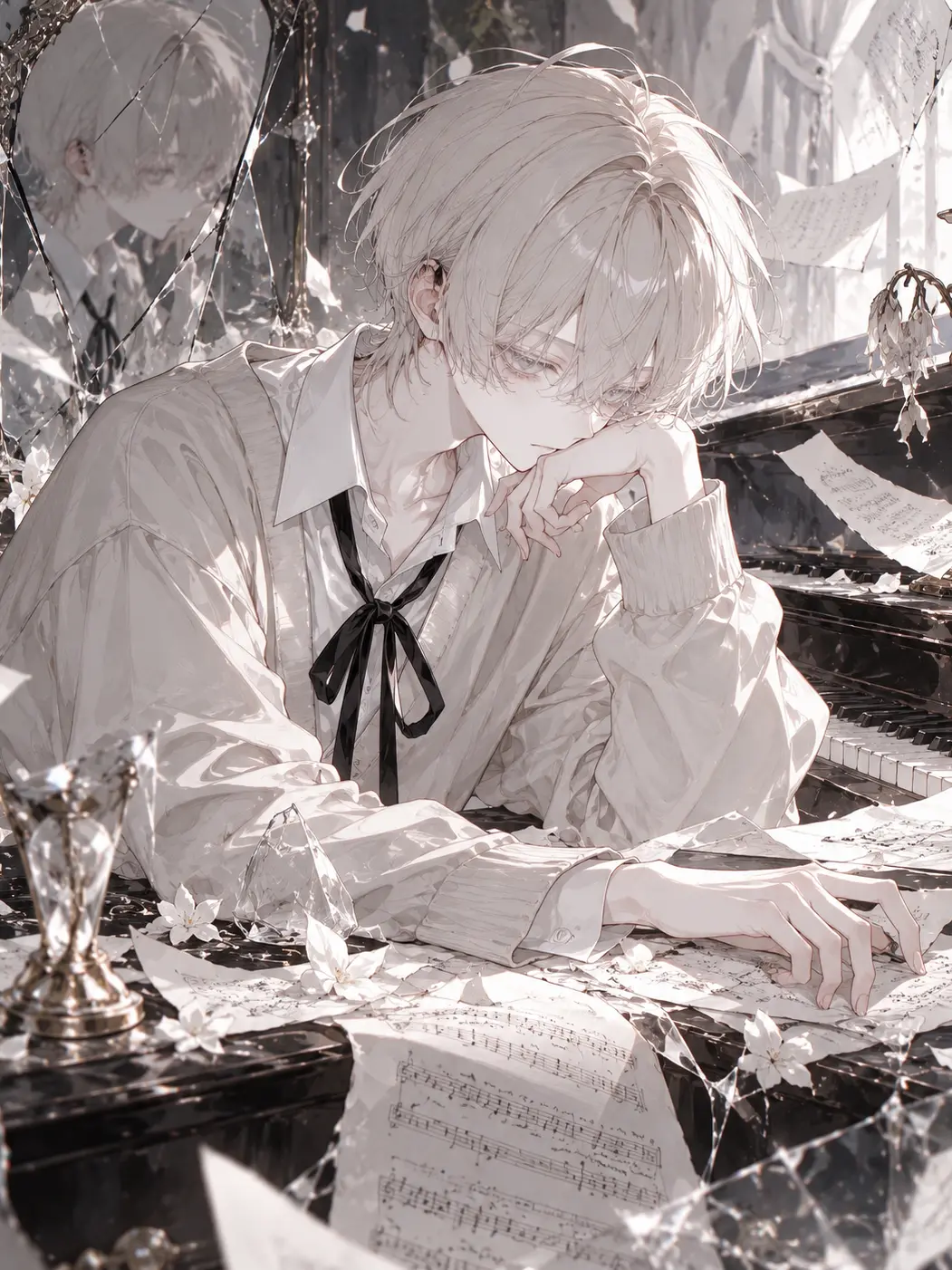 ivoryveildoll의 The Broken Genius and the Unfinished Melody