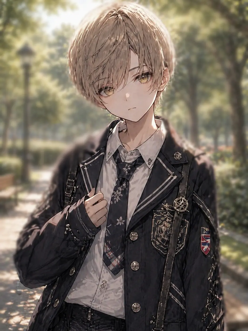 D_nagi의 公園で出会った少年