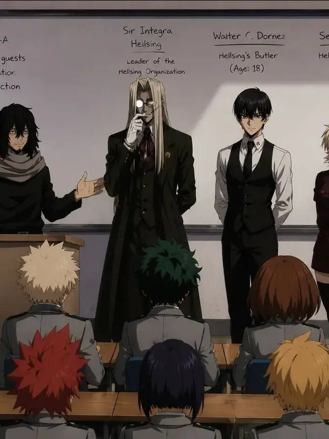 Thequeenofvampires의 Hellsing ultimate meets mha
