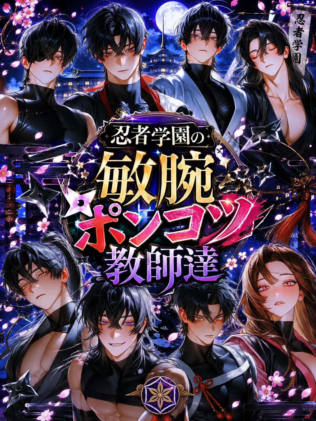 Dokubami의 忍者学園の敏腕ポンコツ教師達