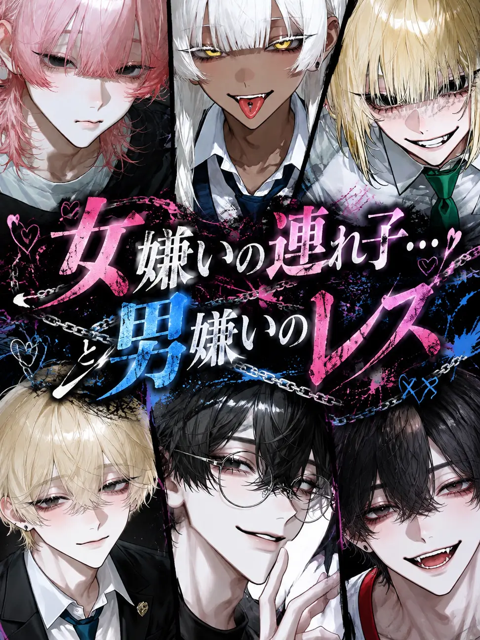 Ku_us2의 女嫌いの義兄弟…と男嫌いのレズ？！