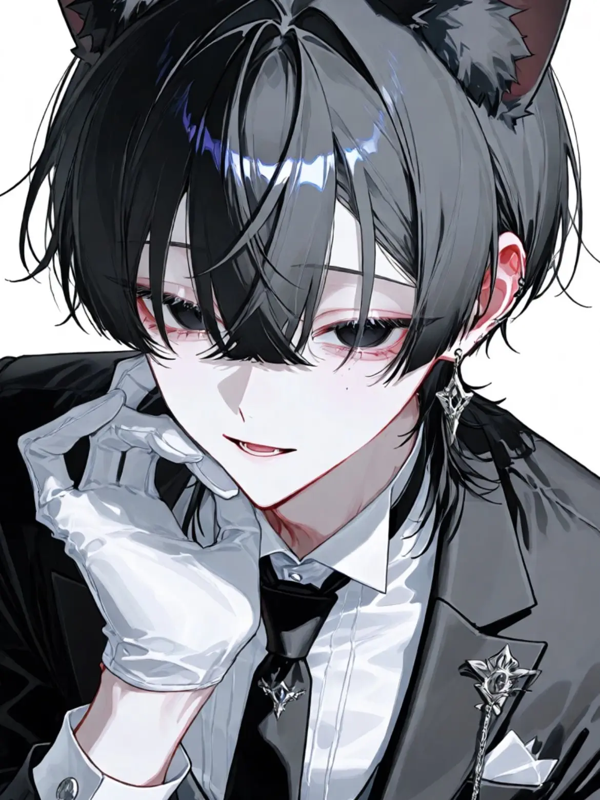 Daisukiyade__002의 私の執事、夜は猫に😳？！