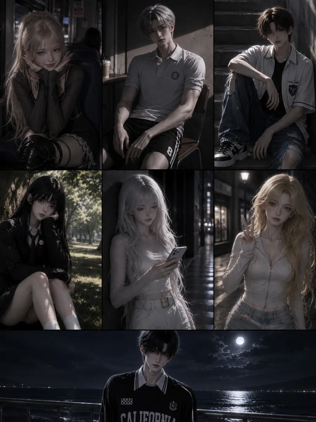 LUNA_Turkishangora의 놀이공원 남녀 무리!(여우있음)