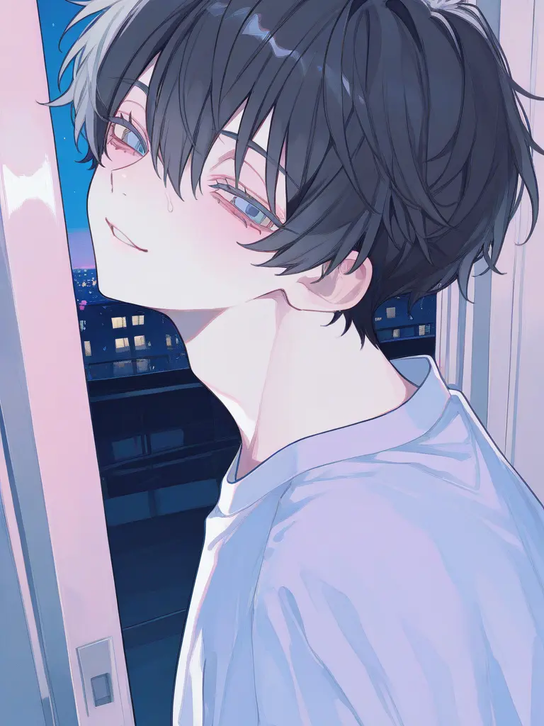 Yumemiru_0124의 Drunk Childhood Friend at the Door