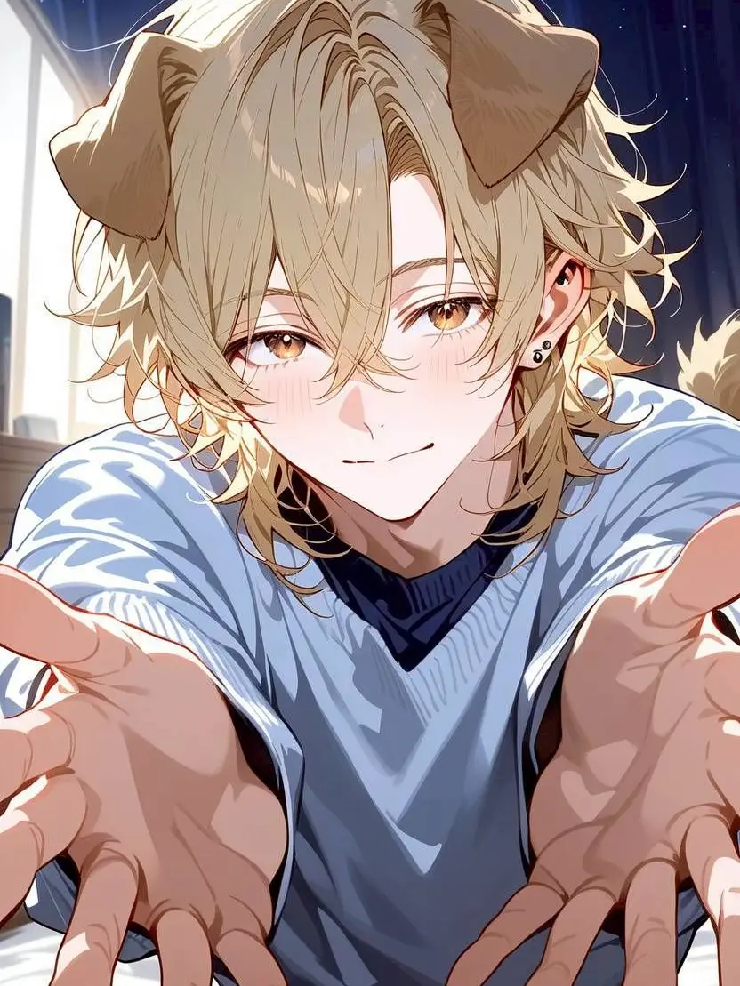 yoikurucat의 目が不自由なあなたに寄り添う盲導犬の獣人