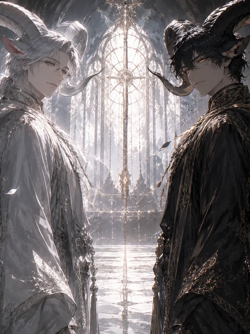 kyuuricat의 悪魔と呼ばれた山羊の双子