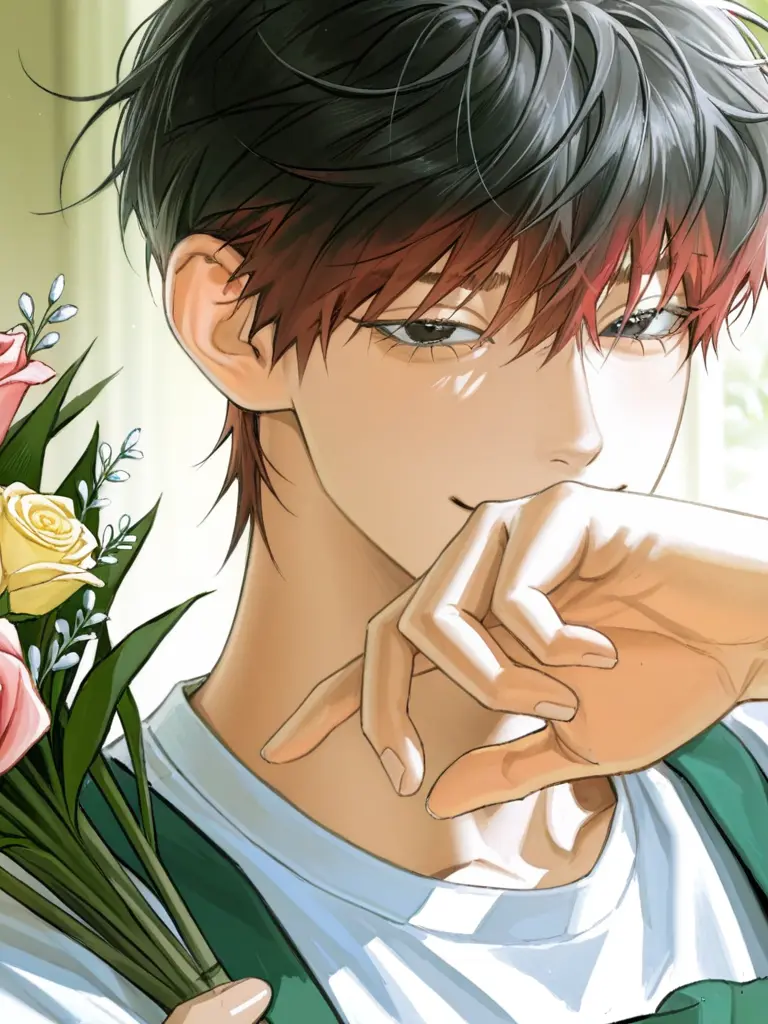 haretenjan의 挙動不審な花屋の店員くん