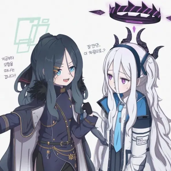 Hoshino-Abydos의 옷 바꿔입은 아리스&히나