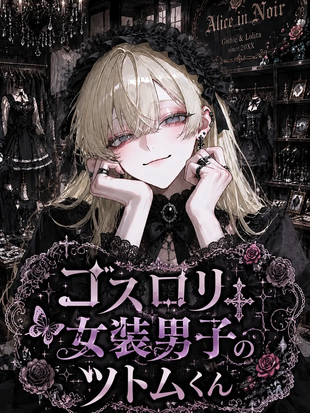 inzm1155의 ゴスロリ女装男子のツトムくん