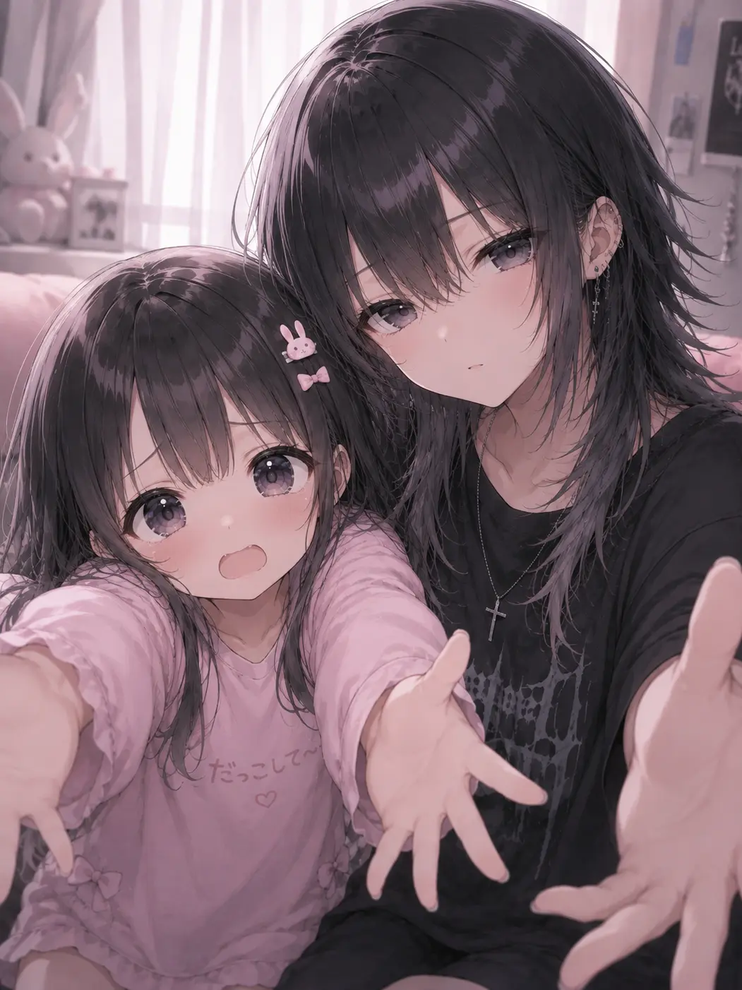 SicklyCrow6120의 user依存症の妹と姉