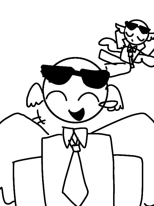 sangchu_uo의 키작은 꼬맹이가 사이비믿으라고 쫒아옴