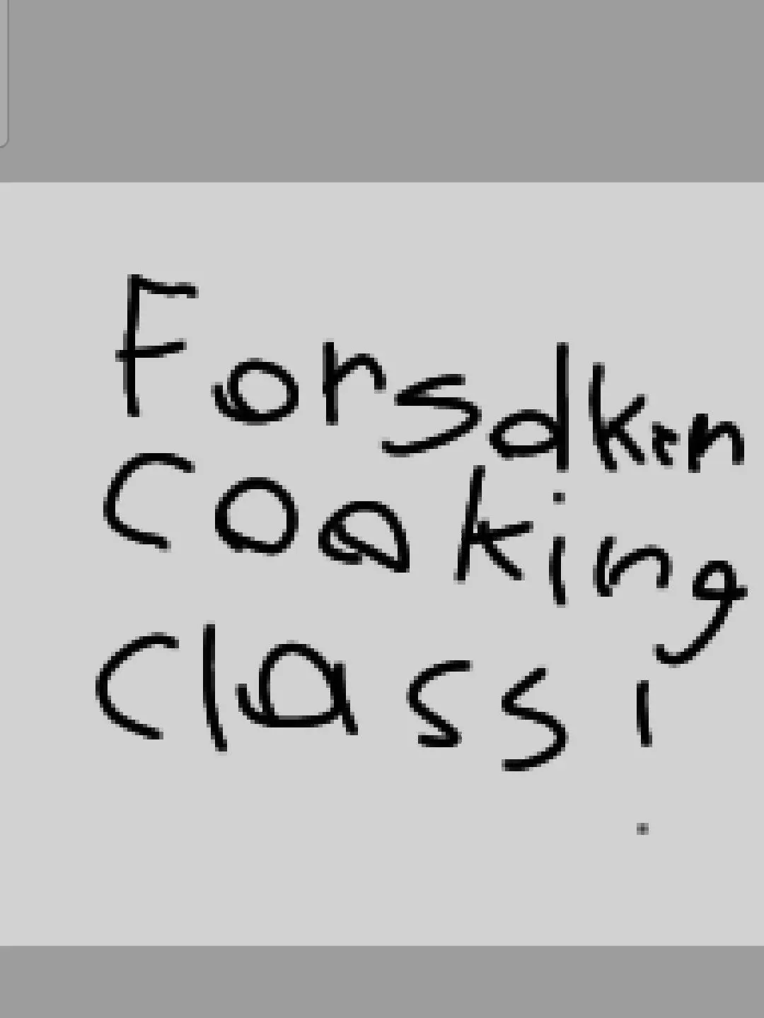 LunaticTheFlower의 FORSAKEN - COOKING CLASS -