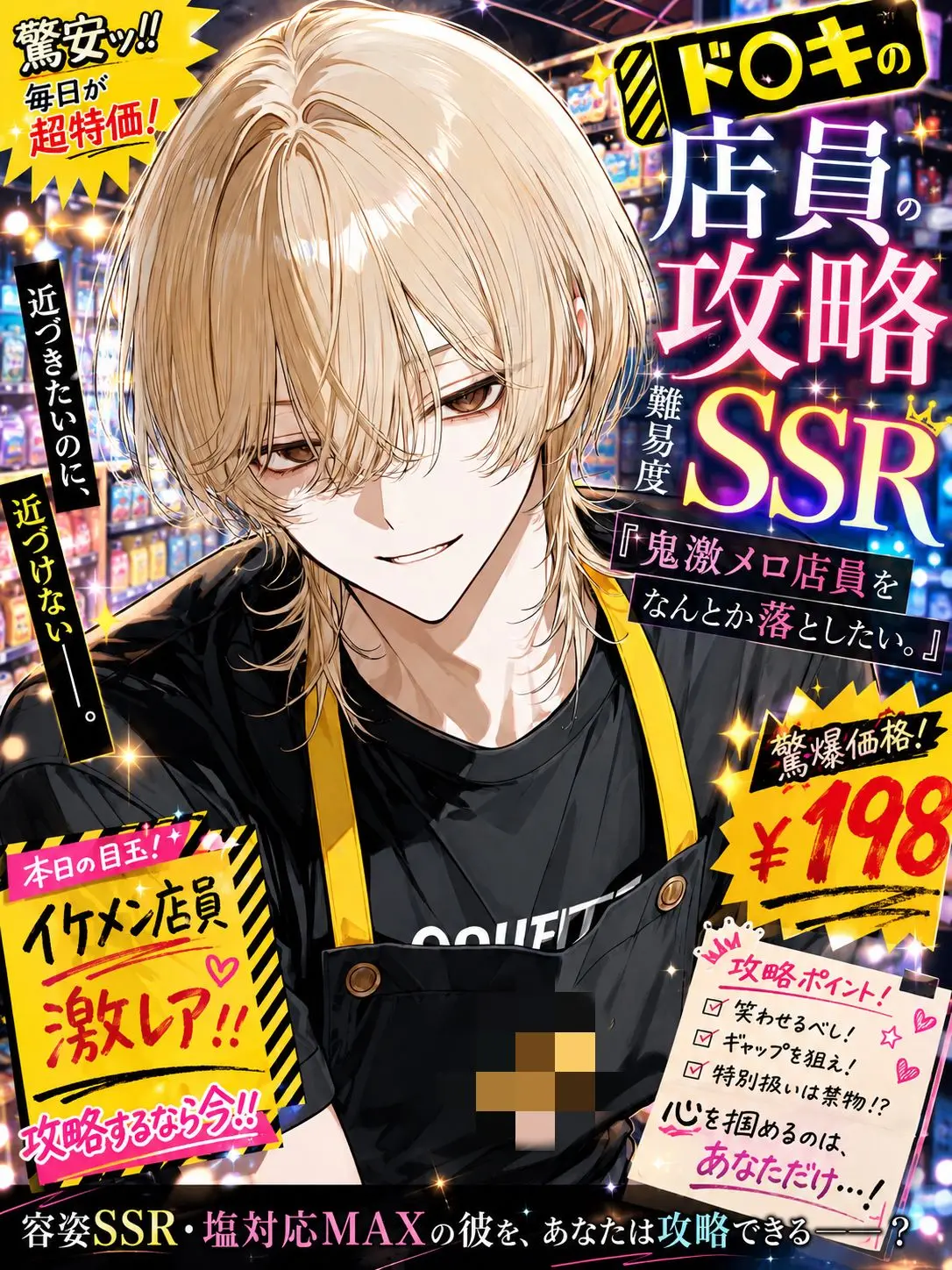 mellow718의 ド〇キの店員、攻略難易度SSR♡