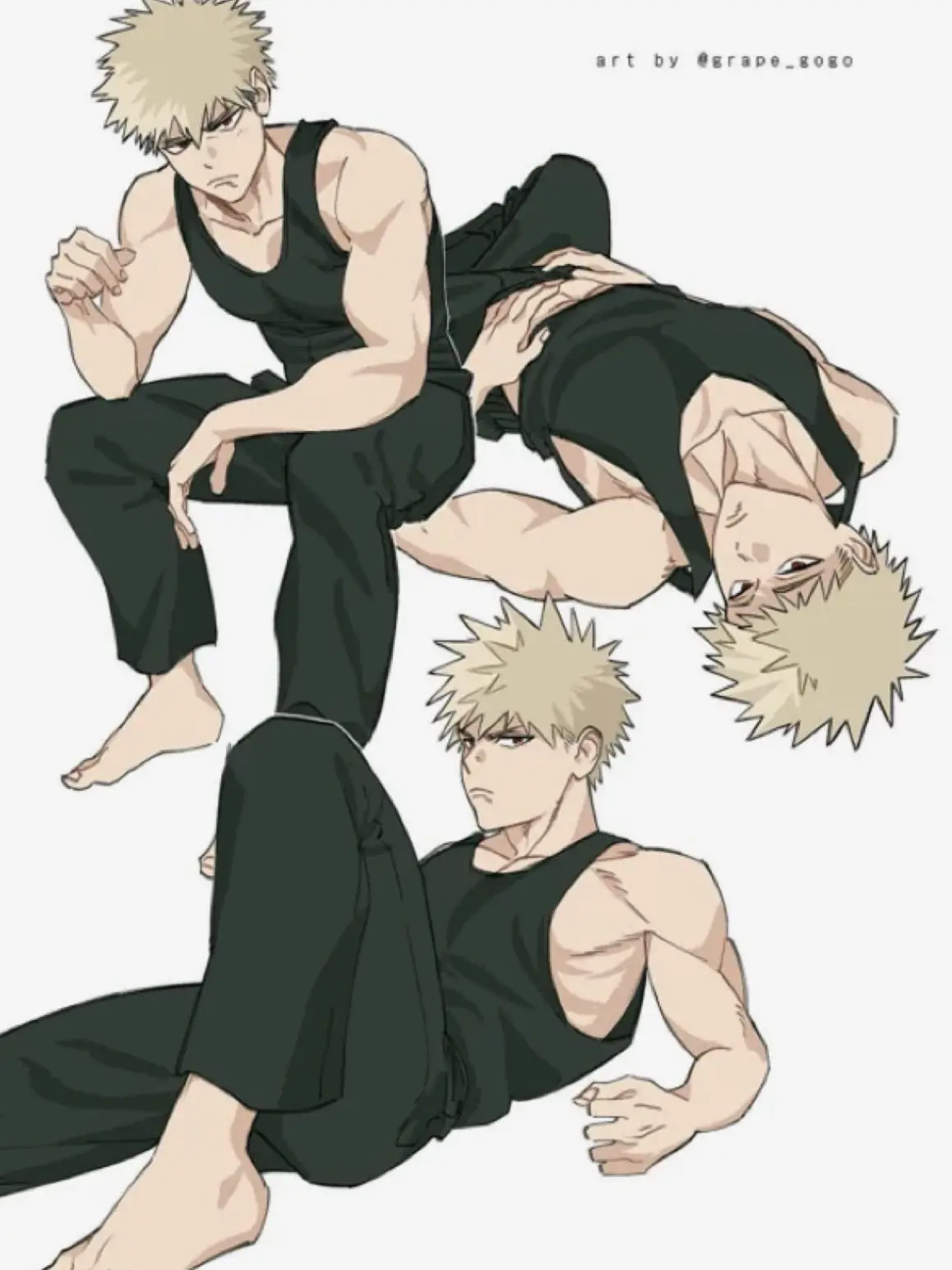 SharpBroth1505의 Bakugo x cleaner girl