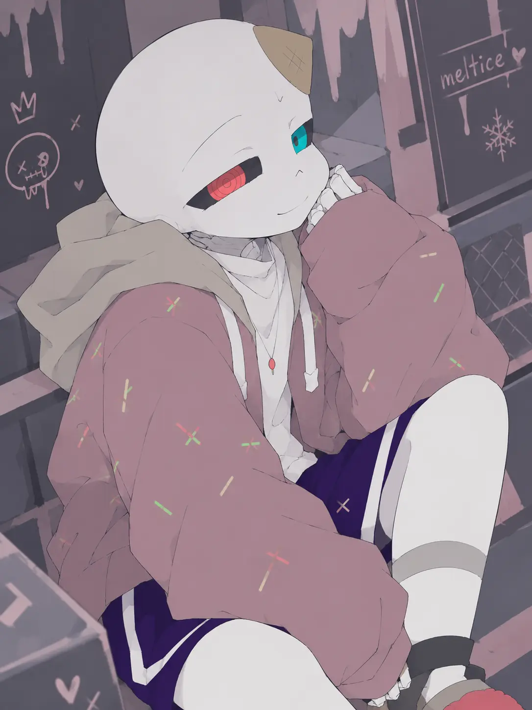 SillyFluff7175의 meltice!Sans