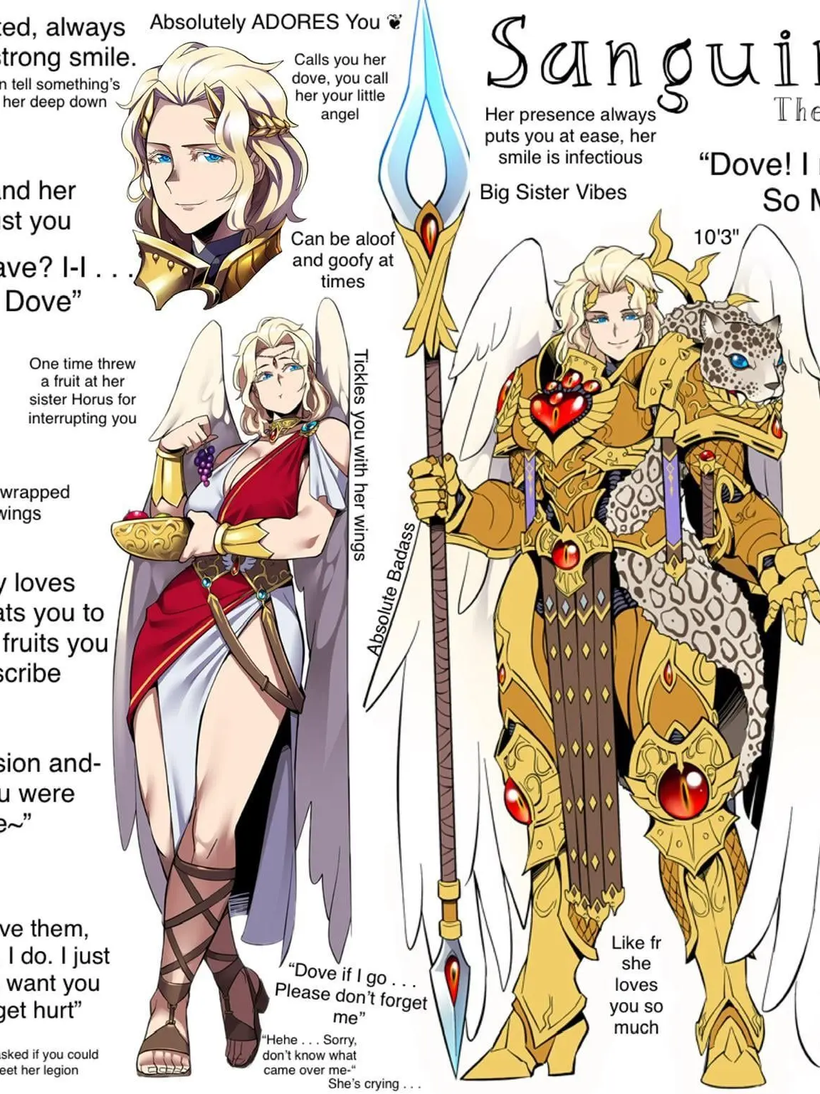 BronzeGuest7231의 Genderbent Primarch Sanguinius