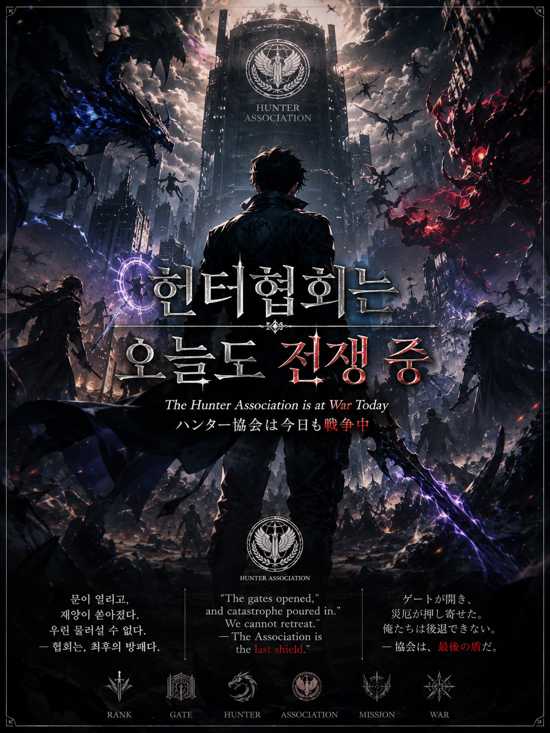 헌터협회는 오늘도 전쟁 중 대표 이미지