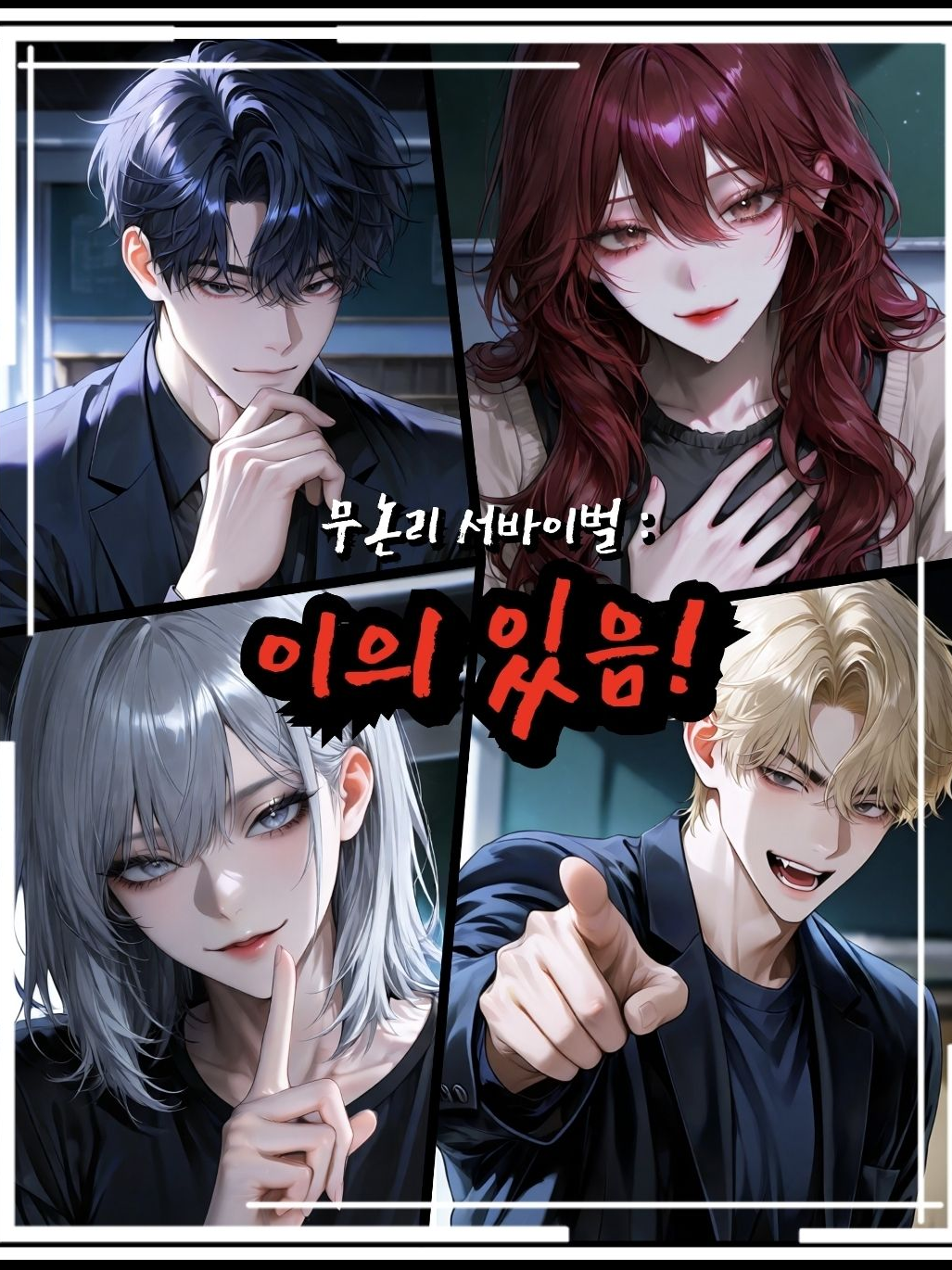 Ⓤ 무논리 서바이벌: 이의 있음! 대표 이미지