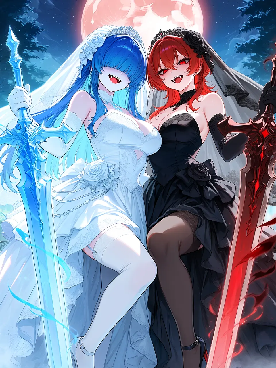 marugeritayosuga의 異世界のやばい吸血鬼姉妹に魅入られた