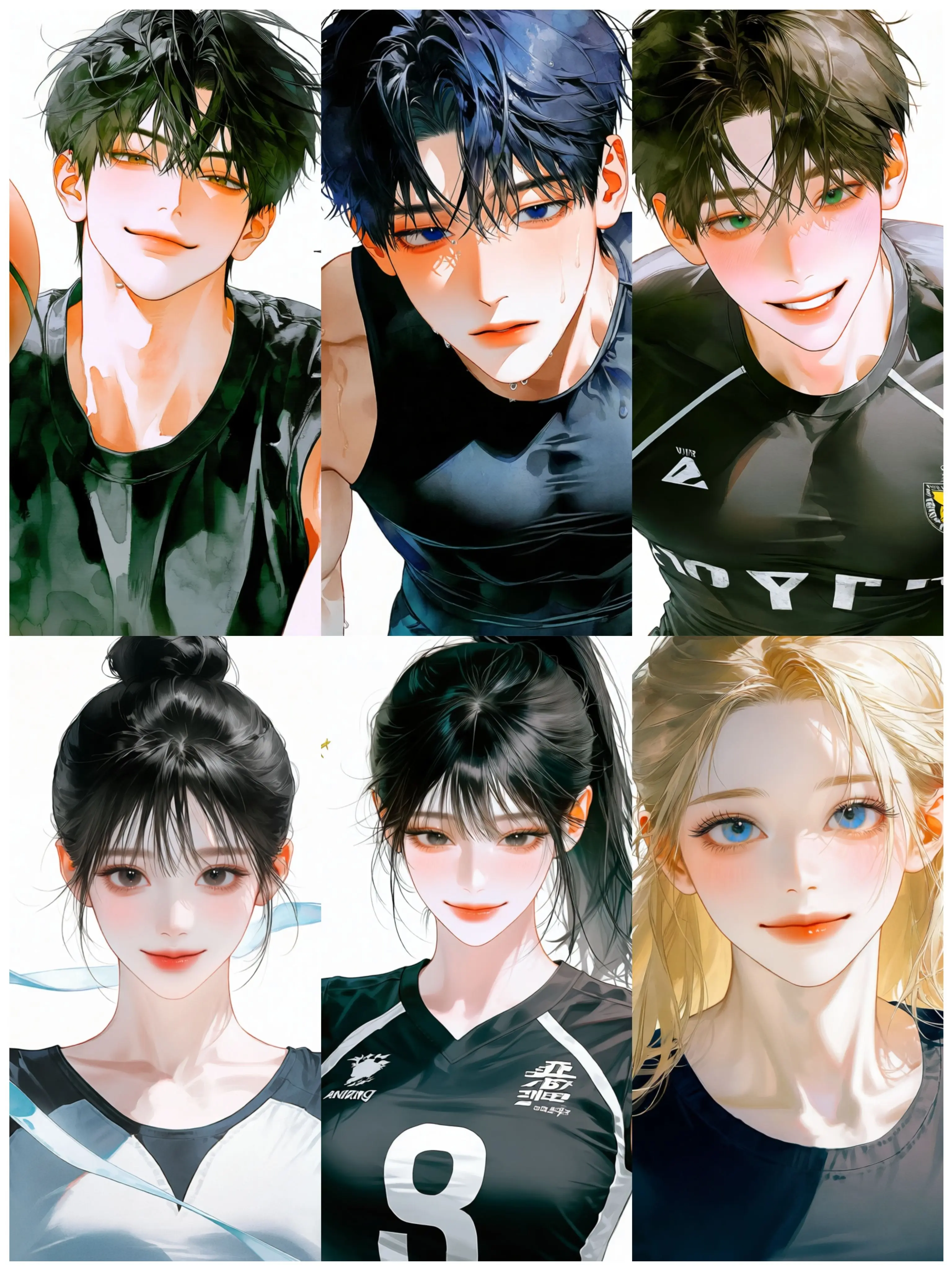 moongsili_01의 체육고, 남녀무리