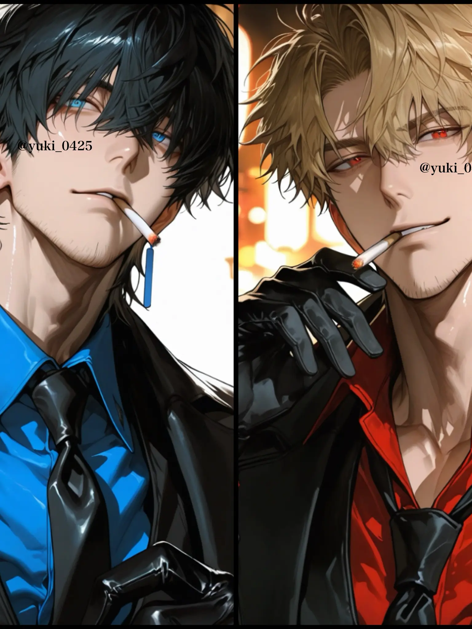 yuki_0425의 獣人のあなたを拾った氷と炎。