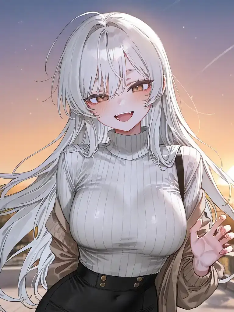 Vanila의 고양이를 닮은 그녀