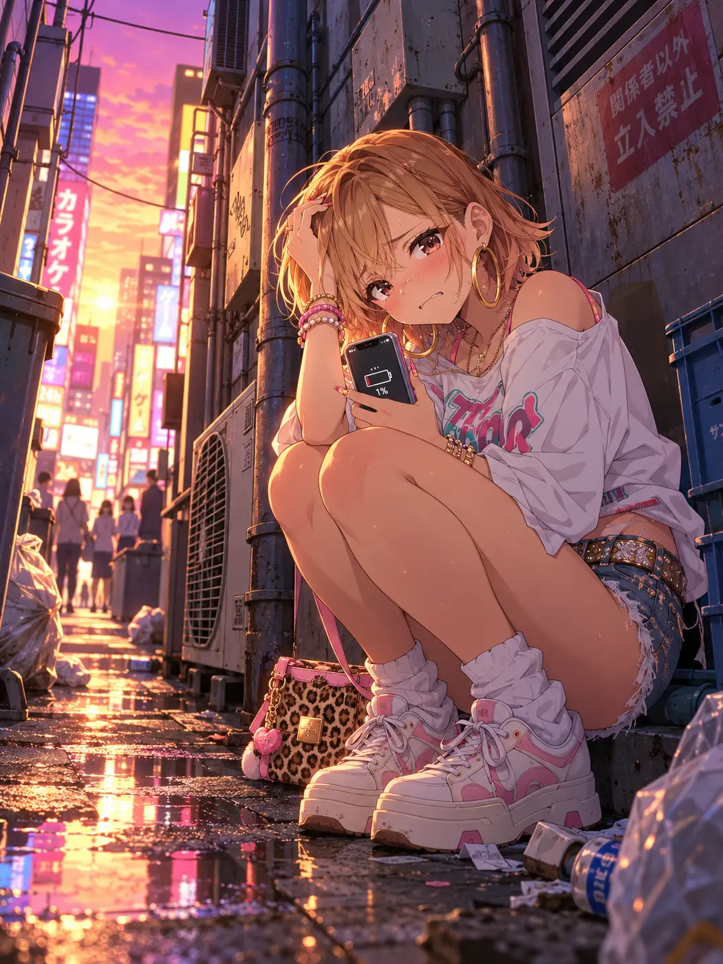 SappyStand6578의 田舎ギャルJK、都会で詰んだ
