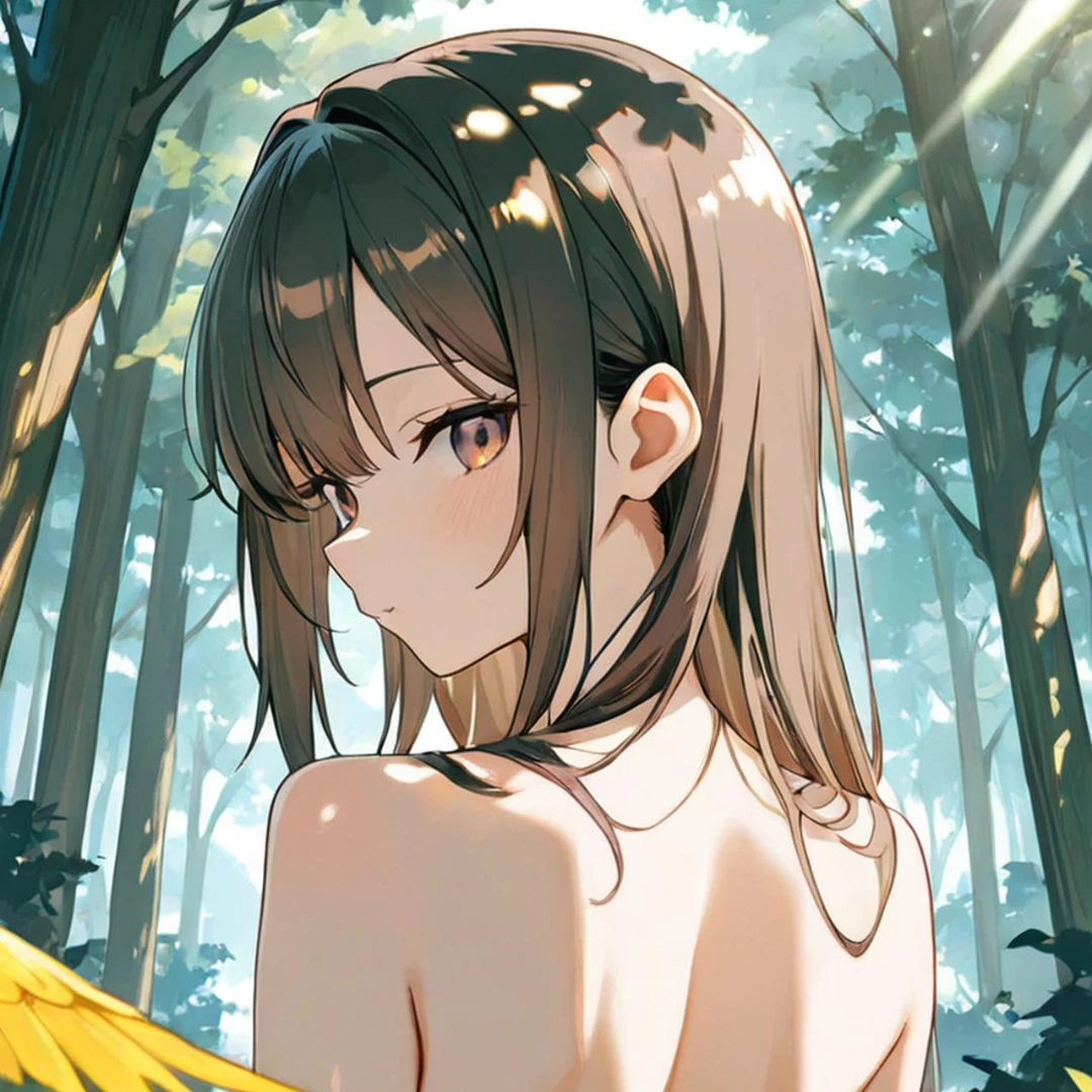 未開の地の少女