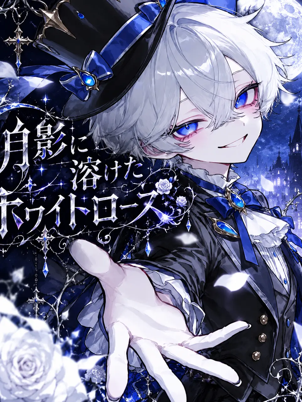 sizuku705의 月影に溶けたホワイトローズ