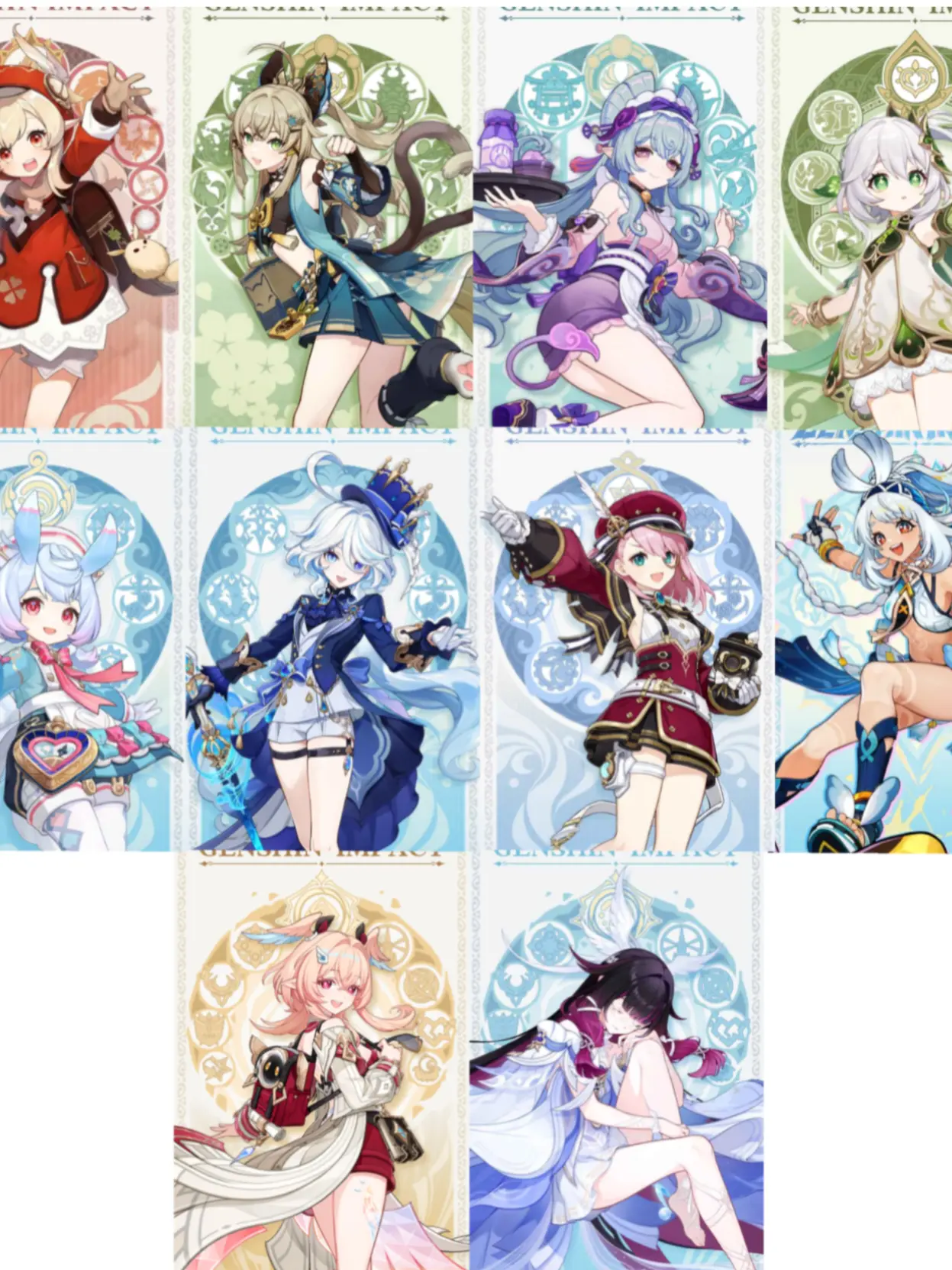 Akiemon4649의 あなたの事が大好きな原神キャラ達！