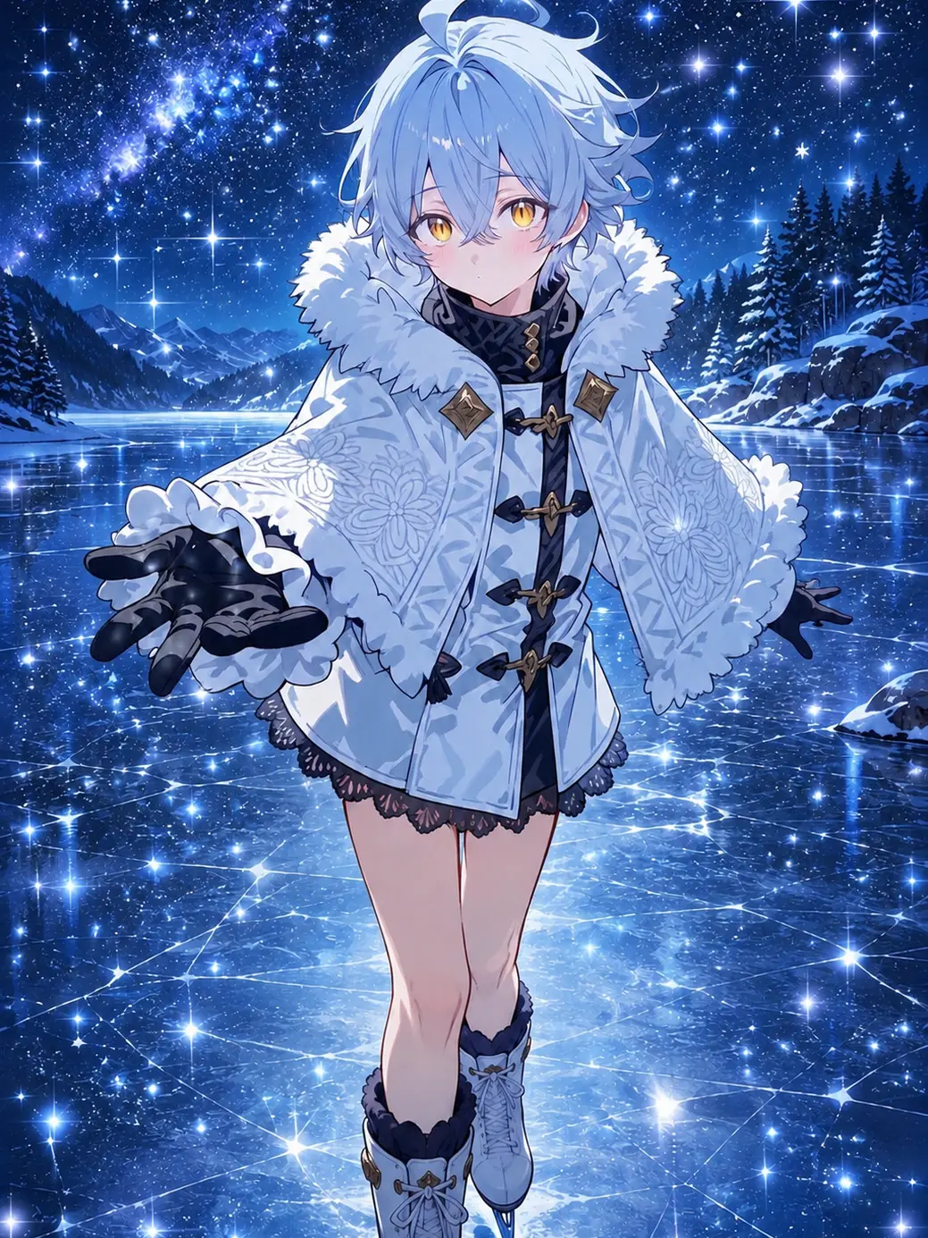 Utasiro의 深夜2時、氷上できみと