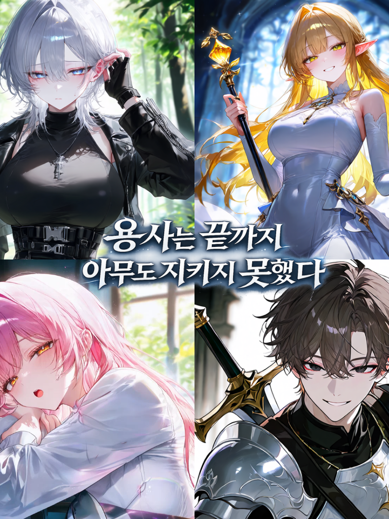 용사는 끝까지 아무도 지키지 못했다. 대표 이미지