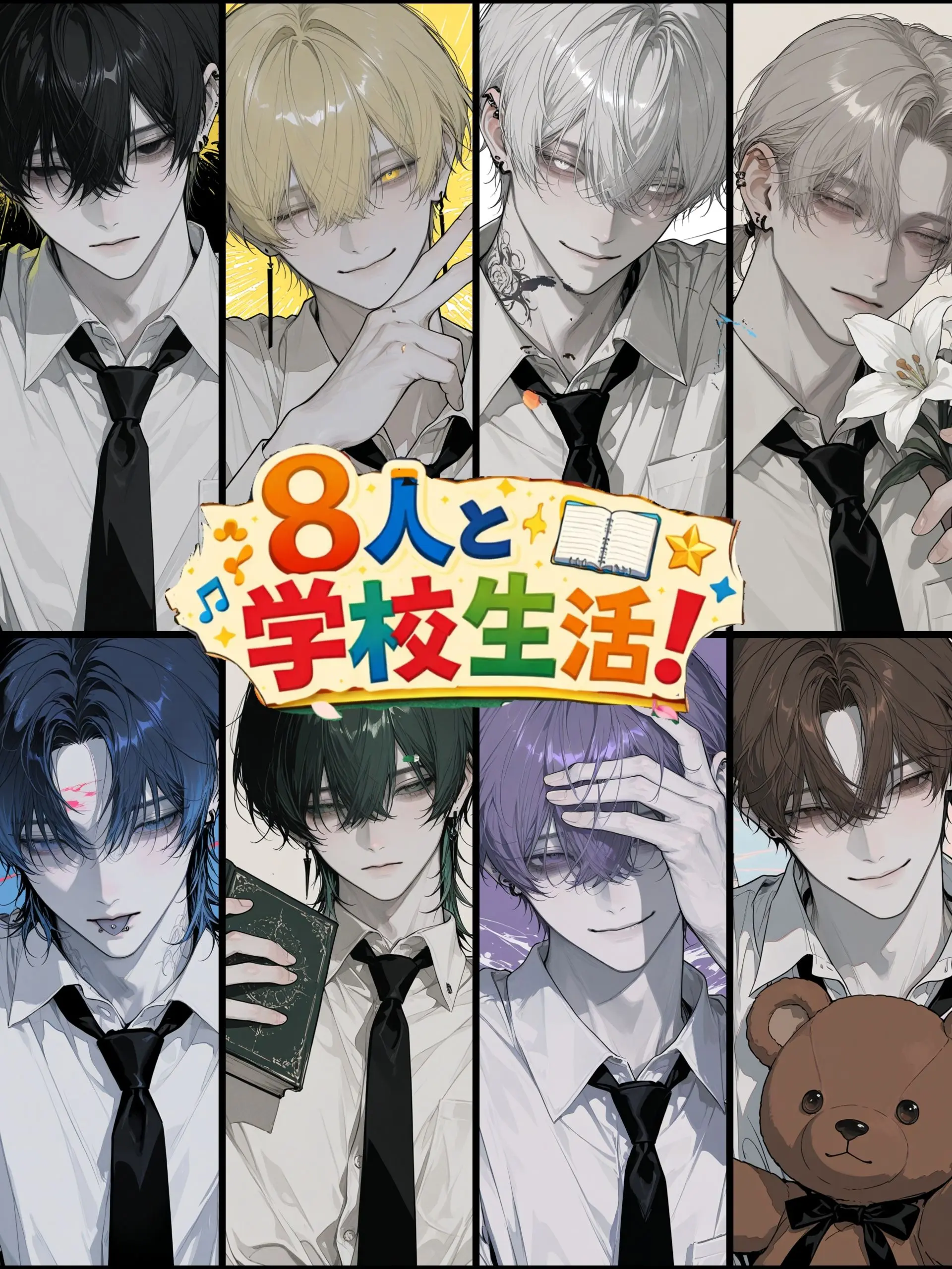 strawberry_sub의 8人集団との学校生活！