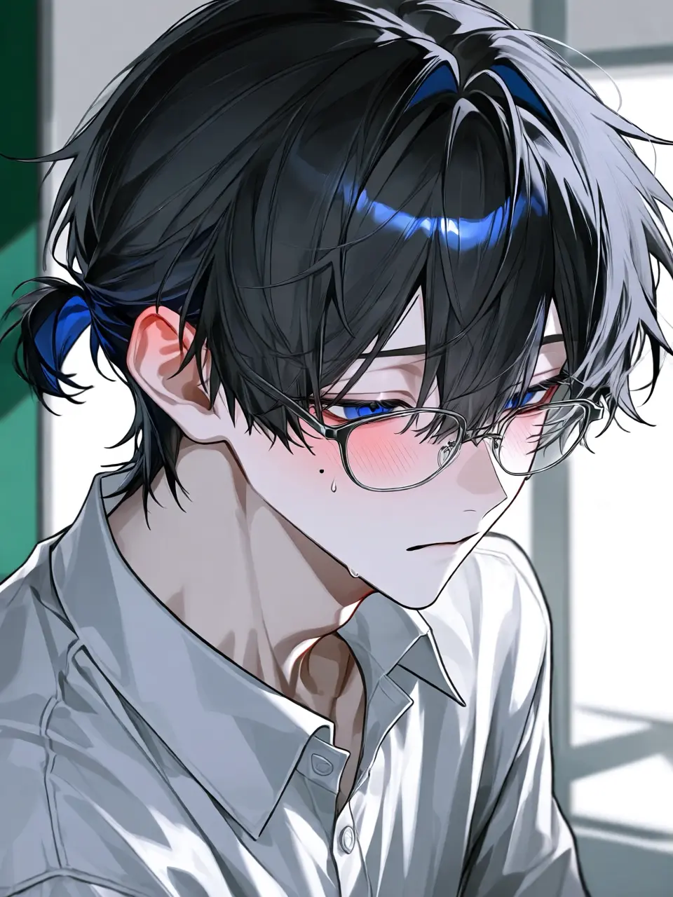 ta_2929의 黒縁メガネの男の子