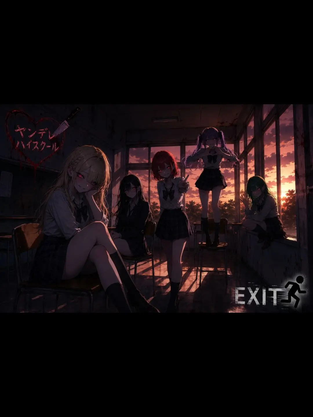 Horor_minzoku의 ヤンデレハイスクール♡🔪